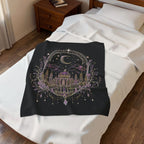 The Stars Called You Home...Celestial Castle Throw Blanket