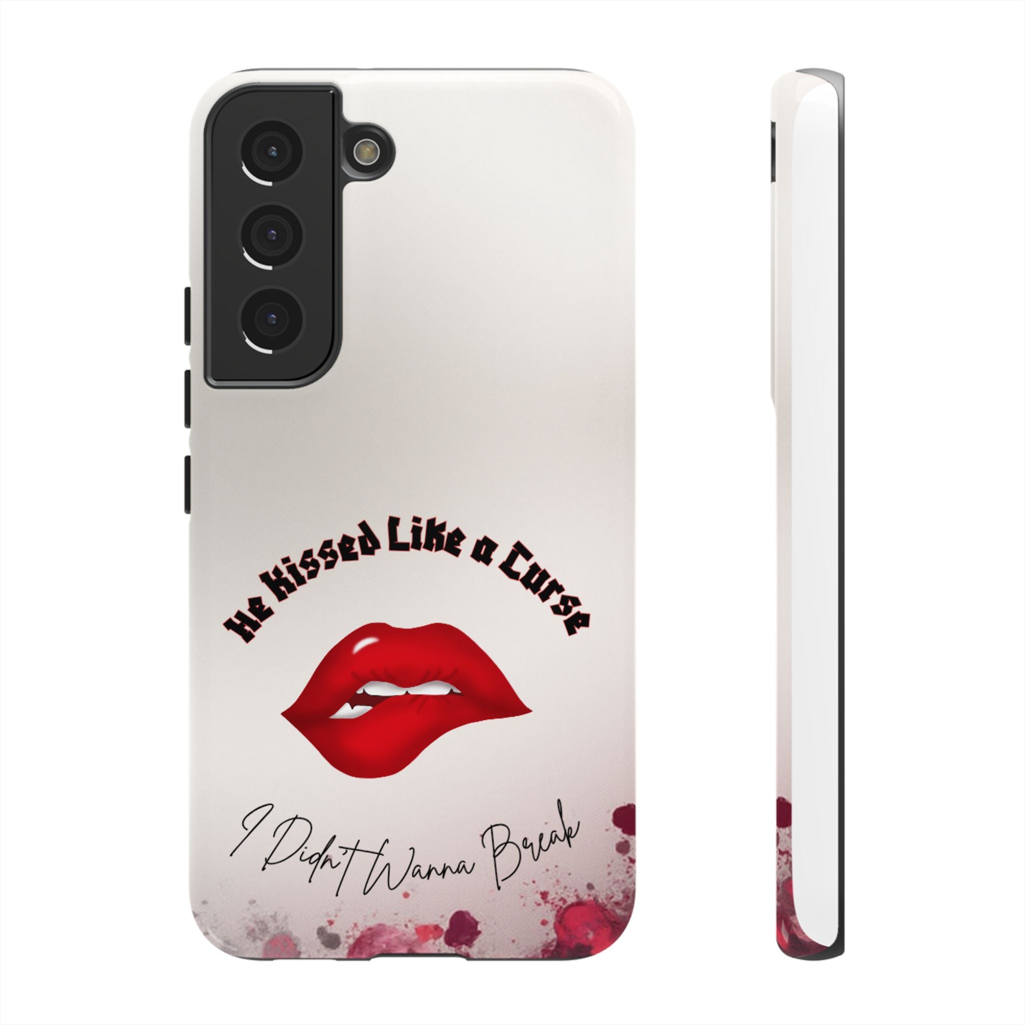 He Kissed Like a Curse I Didn’t Wanna Break Gothic Romance Haunted Love Dark Feminine Book Lover Romantic Vampire