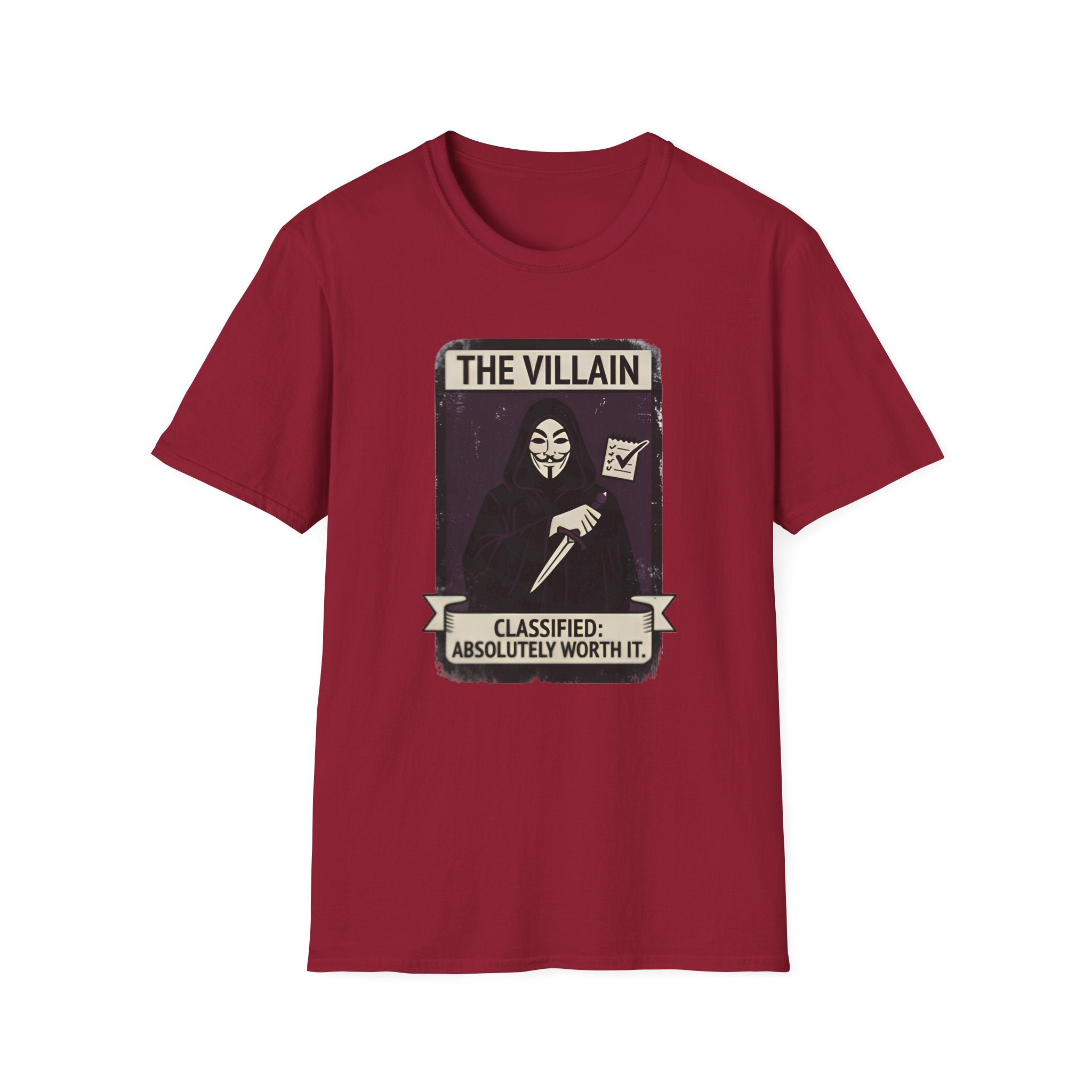 The Villain: Classified Absolutely Worth It T-Shirt