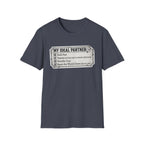 My Ideal Partner Checklist T-Shirt