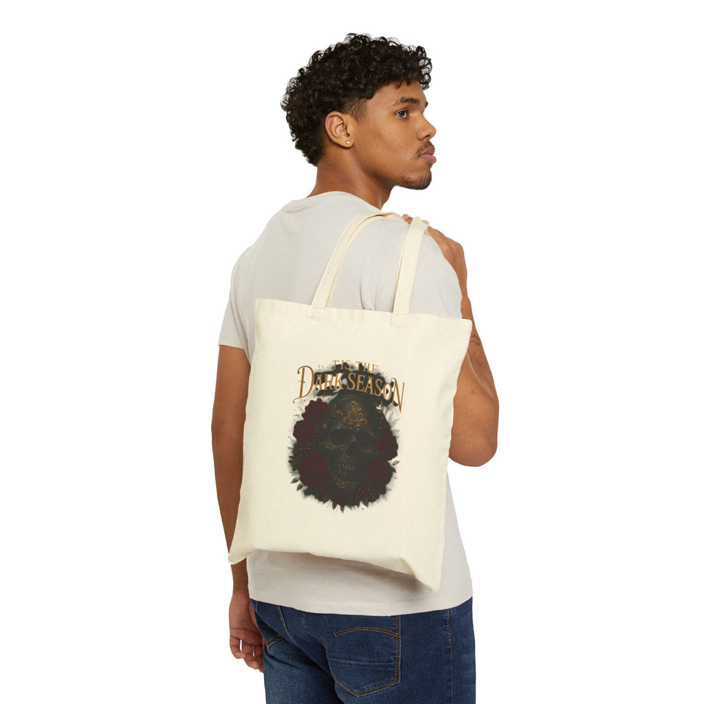 'Tis the Dark Season | Dark Romance Aesthetic Tote Bag | For Readers Who Love a Little Chaos and Comfort