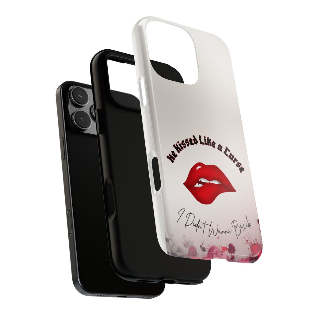 He Kissed Like a Curse I Didn’t Wanna Break Gothic Romance Haunted Love Dark Feminine Book Lover Romantic Vampire