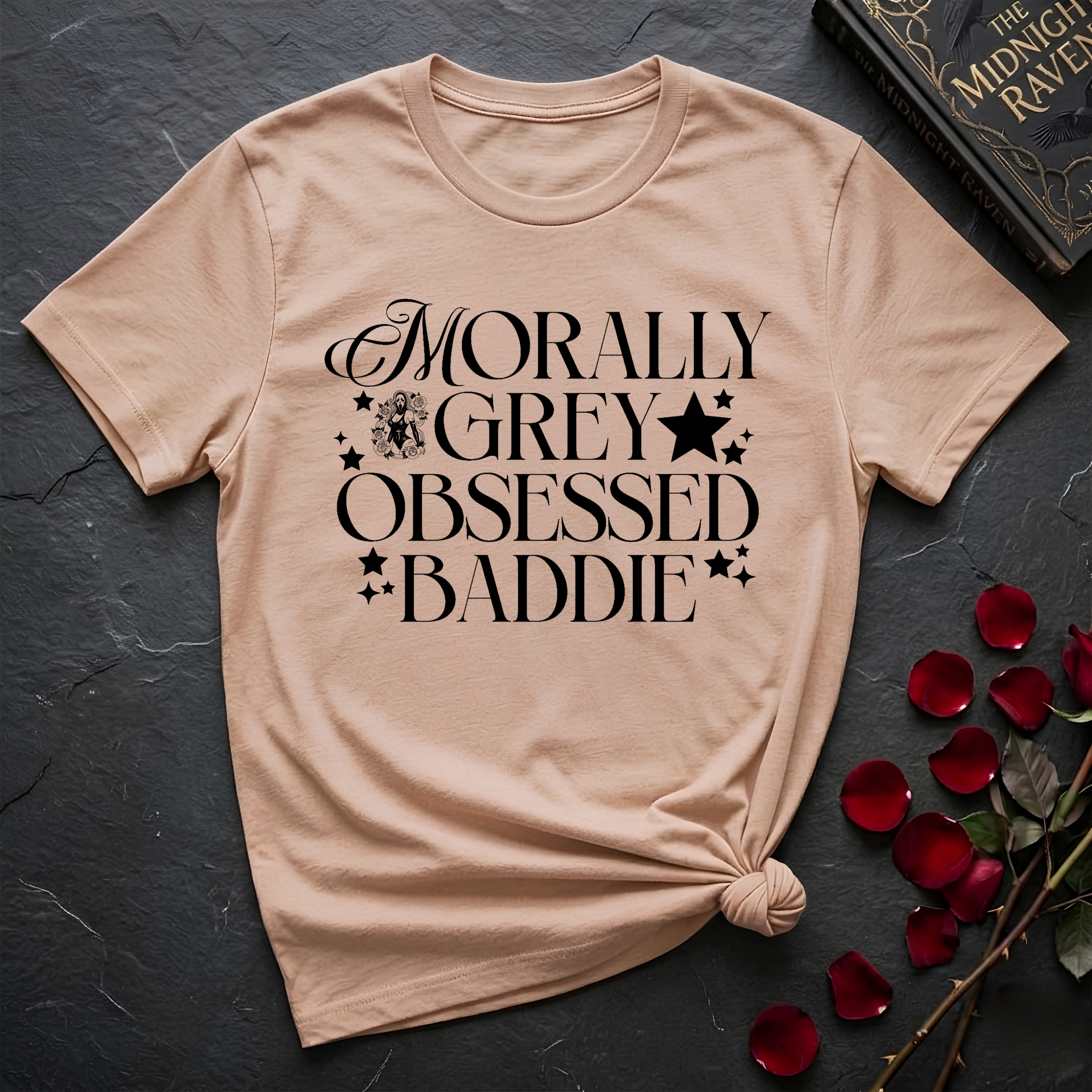 Morally Grey Obsessed Baddie T-Shirt